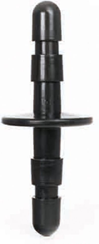 HUNG System Double Insert Dubbele Plug voor Twee Dildo's Hulpstuk - Zwart