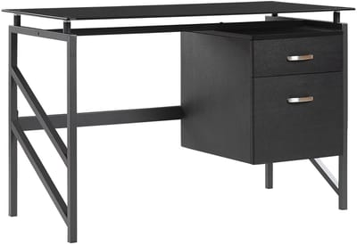 MORITON - Bureau - Zwart - MDF