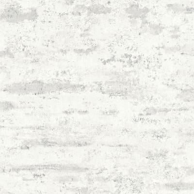 Ton sur ton behang Profhome 374152-GU vliesbehang licht gestructureerd tun sur ton mat wit 5,33 m2