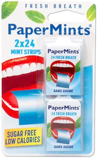 PaperMints Strips Display - 2 Stuks