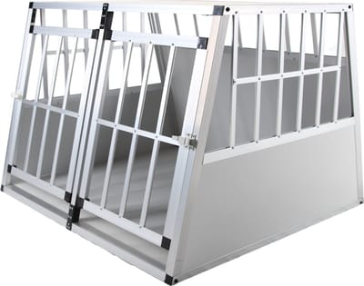 Topmast Autobox Aluminium 104 x 91 x 70 cm Dubbeldeurs met Tussenschot