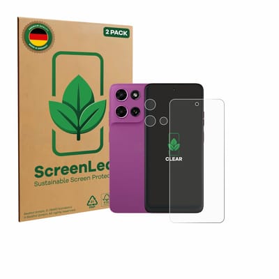 2 Stuks Screenprotector voor Motorola Moto G Play 2026 (Voor+Camera) - Hoogwaardige Beschermfolie transparant
