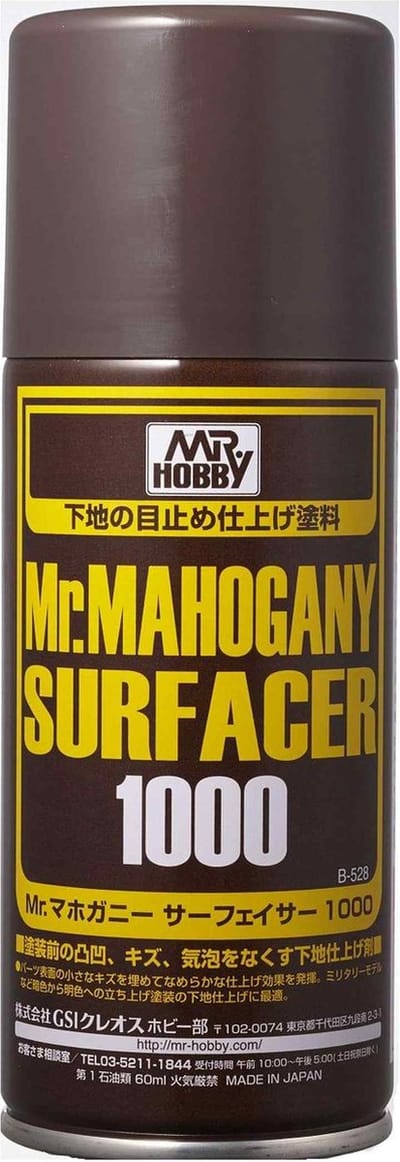 Mr. Hobby Hobbyverf - B-528 Surfr 1000 - Primer Spray - 170ml Verf spuitbus - 170 ml