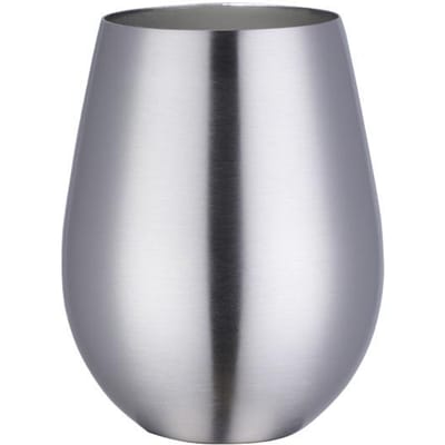 304 Roestvrij Staal Bierpul Koude Dranken Enkellaags Titanium Plating Wijnglazen 500ML Dikke Buik Waterbeker Barbenodigdheden