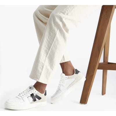 CLASSIC CUPSOLE Heren Sneakers Helder Wit/Zwart