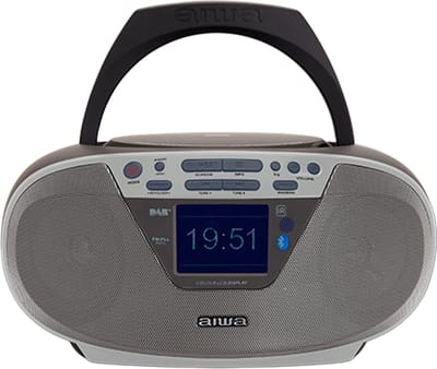Aiwa BBTU-500DAB/SL Radio met DAB+ - CD -USB - Bluetooth