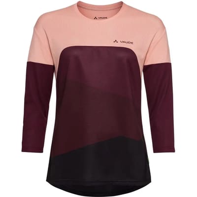 VAUDE Women's Moab LS T-Shirt V, fietskleding, Dames, Fietsshirt