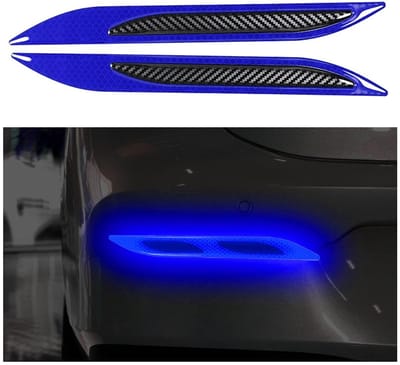 Cosensi - Dailygoody - Deurrandbescherming - Auto Bumper Guard - Anti-botsing en krasbescherming - Blauw A-stijl - Universele wrijvingsstrip - Buitenaccessoires