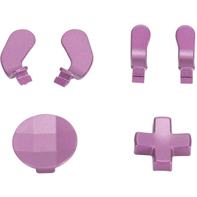 Accessoires pour Manette Xbox One Elite Series 2 Kits de Pièces de Rechange Métalliques pour Joysticks violet