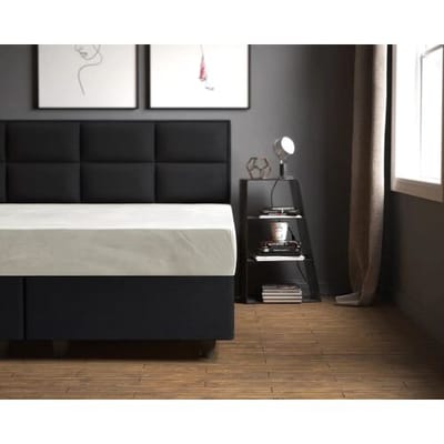 Sleeptime Hoeslaken Velvet Crème - 140 x 200 cm + 30 cm hoekhoogte