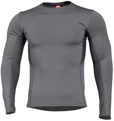Pentagon Apollo Activity T-shirt Met Lange Mouwen Grijs M Man