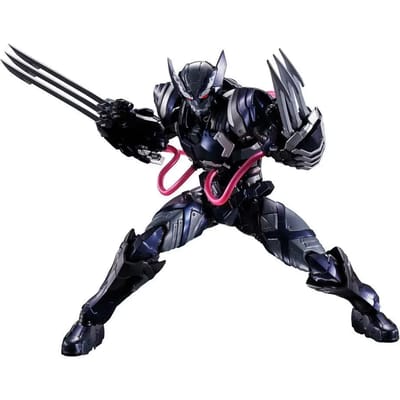 Beeldje Bandai Tech-On Avengers S.H. Figuarts Venom Symbiote Wolverine