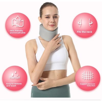 Cervicale Ondersteuning Anti-buiging Nekkanteling Orthotics Verdikt Spons Tractie Artefact Vaste Ondersteuning Cervicale Wervelkolom Nekbeschermer Nekhoes L