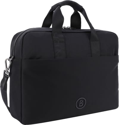 Bogner Business tas met laptopvak Arolla Mattis Briefbag Black Zwart