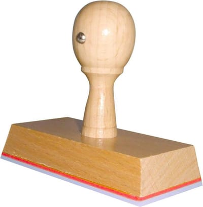 Handstempel 90x45 Mm - Stempels - Stempels volwassenen - Snelle Levering
