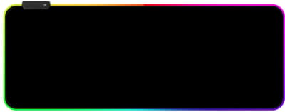 Ynkkvre - Gaming Muismat - Muismat - RGB Verlichting - Groot 80X30 Cm Voor Toetsenbord En Muis - 1 Stuk - Voor Gamers+Zwart