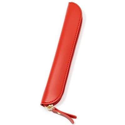 PU Leer Handgemaakt Etui Pennenhoes Houder Schrijfwaren Creatief Rits Potlood Opbergtas Beschermhoes Schoolbenodigdheden