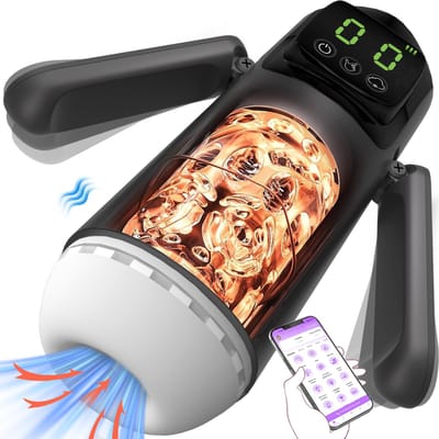 Mastubator – Automatische High-Tech Masturbator voor Mannen Masturbator voor Man - Sex Toys voor Mannen - Blowjob Simulator - Masturbators - verschillende Modes - Pocket Pussy - Automatisch t