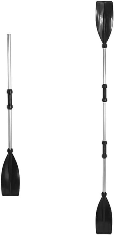 Kayak Paddle - Combi Aluminium Paddle - Divisible - Lightweight Kayak Paddle - Boat Paddle - Aluminium Alloy Boat Paddle - 126 cm - 2-Piece