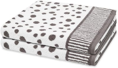Ross Sonstiges 2 X douchehanddoek in set 2 pack Punkte allover