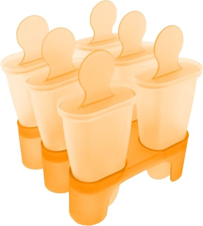 Ijsvormpjes Kunststof - Ijslolly Vormen - Vormpjes voor Ijsjes - Ijshouder - Anti-knoei - 6 Stuks