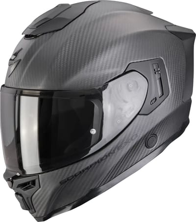 Scorpion EXO-1500 Carbon Solid Matt Black - Integraalhelm - Maat XXL - Motorhelm - ECE 22-06 gekeurd