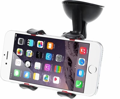 Peachy Universele houder met zuignap autohouder geschikt voor iPhone navigatie voorruit