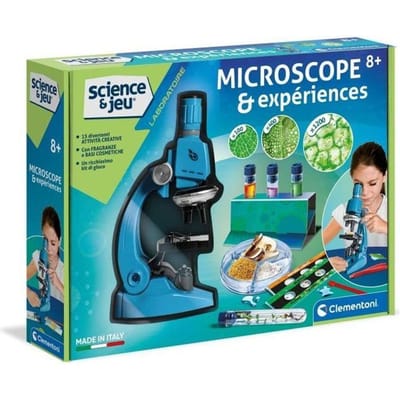 Microscoop Super - Clementoni - Wetenschap & Spel - Wetenschappelijke Spellen