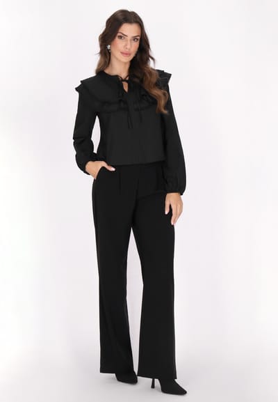 Faina Blouse Dames zwart
