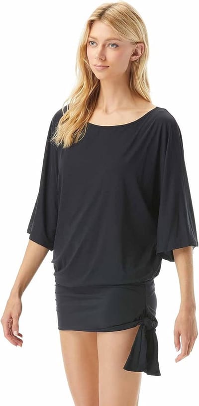 Dames Strandjurk met Zijdelingse Knoopdetail