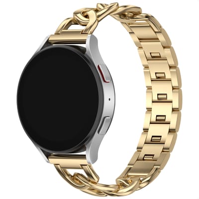 Selencia Chain bandje - Universeel 18 mm aansluiting - Goud