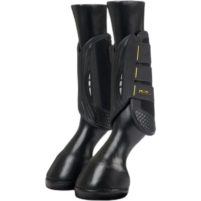 Lemieux Beenbeschermers Lemieux Mimsafe Xc Front Zwart