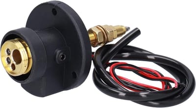 MIG Lasapparaat Converter Kit met Euro Connector, Flensbasis en Messing Laspaneel Connector voor Binzel Toepassingen