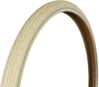 Dresco Buitenband Traveller - Bandenmaat 28x1.75 – ETRTO maat 47-622 – Anti-lek band met Anti Puncture System (APS) – Met 3mm brekerlaag - Veilige reflectie - Lage rolweerstand – Zeer hoge lekbestendigheid - Optimale grip – Crème