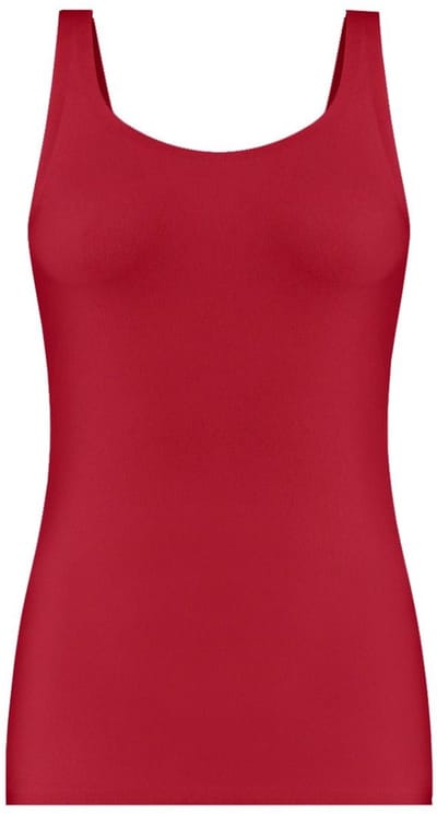 Ten Cate Secrets cotton top 2-way rood voor Dames | Maat S