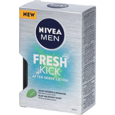 Nivea - Fresh Kick Serie - Aftershave - Mint en Cactuswater - Voor Mannen