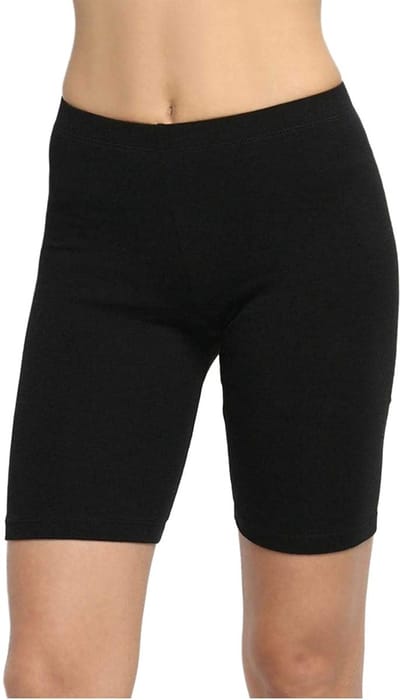 Comfortabele Dames Korte Broek / Short | legging / Cyclist Short | Sportbroekje | Zwart - M