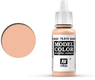 Vallejo Hobbyverf Acrylverf - 70815 Model Color Basic Skin Tone - Acryl Verf flesje - 17 ml