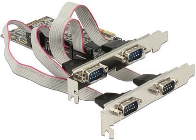 Delock PCI Express Card to 4 x Serial RS-232
