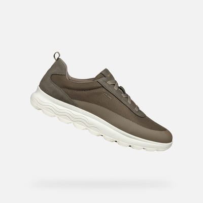 GEOX SPHERICA HEREN Sneakers - TAUPE - Maat 39