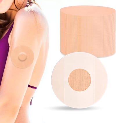 Freestyle Libre 3 Sensor Stickers - 40 Stuks Waterdichte en Duurzame Stickers voor Glucosemeters, Ideaal voor Sport en Activiteiten