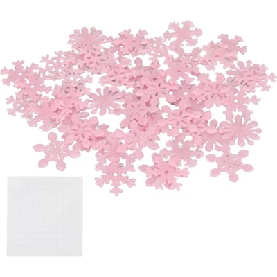 50 stuks Kerst Glow Muurstickers Lichtgevende Muurstickers Cadeaus Decoratie voor Kerstmis Woonkamer roze