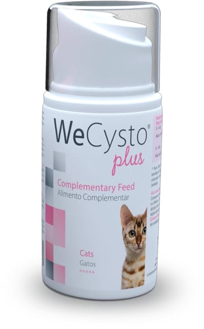WePharm WeCysto Plus - 50 ml Gel - Ondersteuning Van De Blaas Voor Honden en Katten - Natuurlijk Supplement