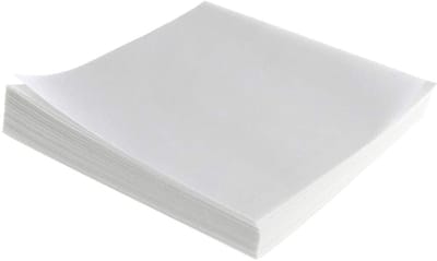Weegpapier voor Laboratoria - 500 Vellen Hoogglans Weegpapier voor Precisieweegschalen en Cuvetten