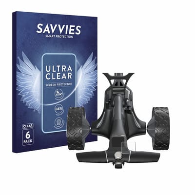 Savvies - Screenprotector voor Motocaddy M7 GPS Electric Trolley - Folie Beschermfolie transparant 6 Stuks