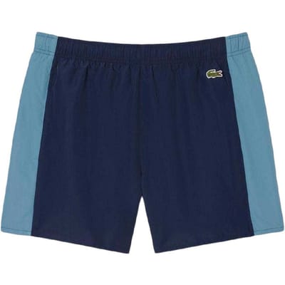 Lacoste Heren Colour Block zwembroek (Marine)