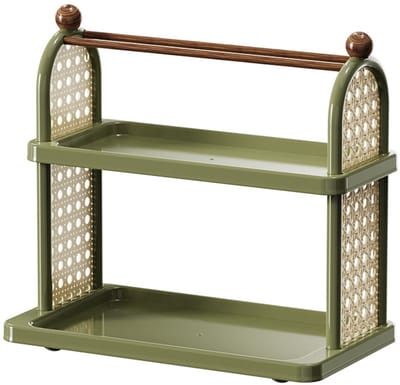 VHV - Keuken organizer - Koffie organizer - Kruidenrek - Drielagen organizer - Koffiekopjeshouder - Aanrecht organizer - Opbergdoos keuken - Bureau organizer - Voor keuken - Voor kantoor - Voor kaptafel
