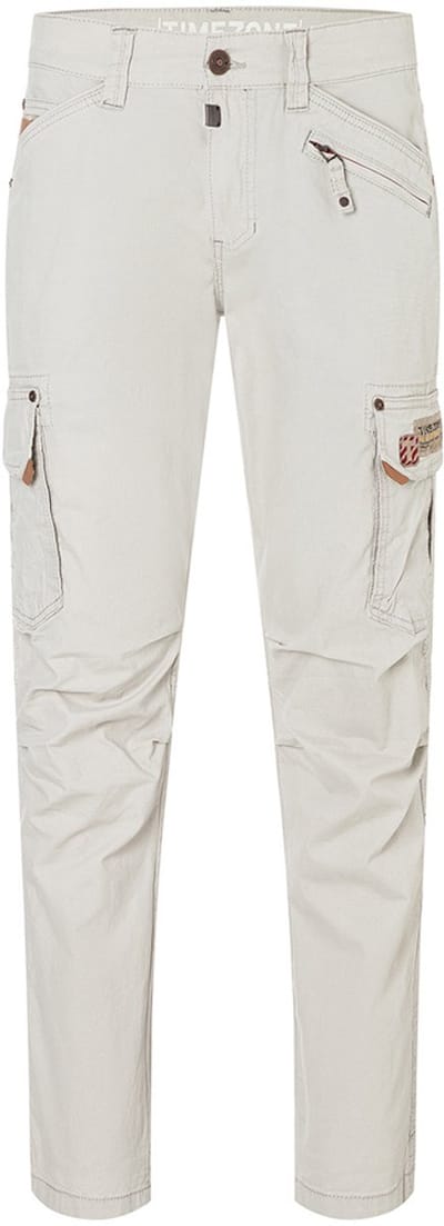 Timezone Regular RogerTZ Light Grey Cargobroek Heren
