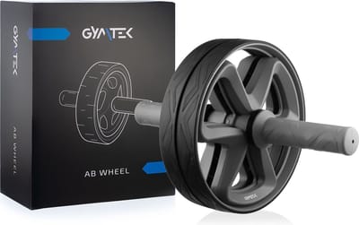 Gymtek® Ab Roller - Buikspierwiel - Ab Trainer - Trainingswiel - Buikspiertrainer - Fitness - Pilates - Home Gym - Workout