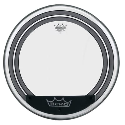 Remo Powersonic 20", clear, basDrum Batter - Bass drumvel